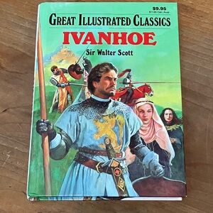 Great Illustrated Classics: Ivanhoe by Sir Walter Scott hardcover vintage 1994